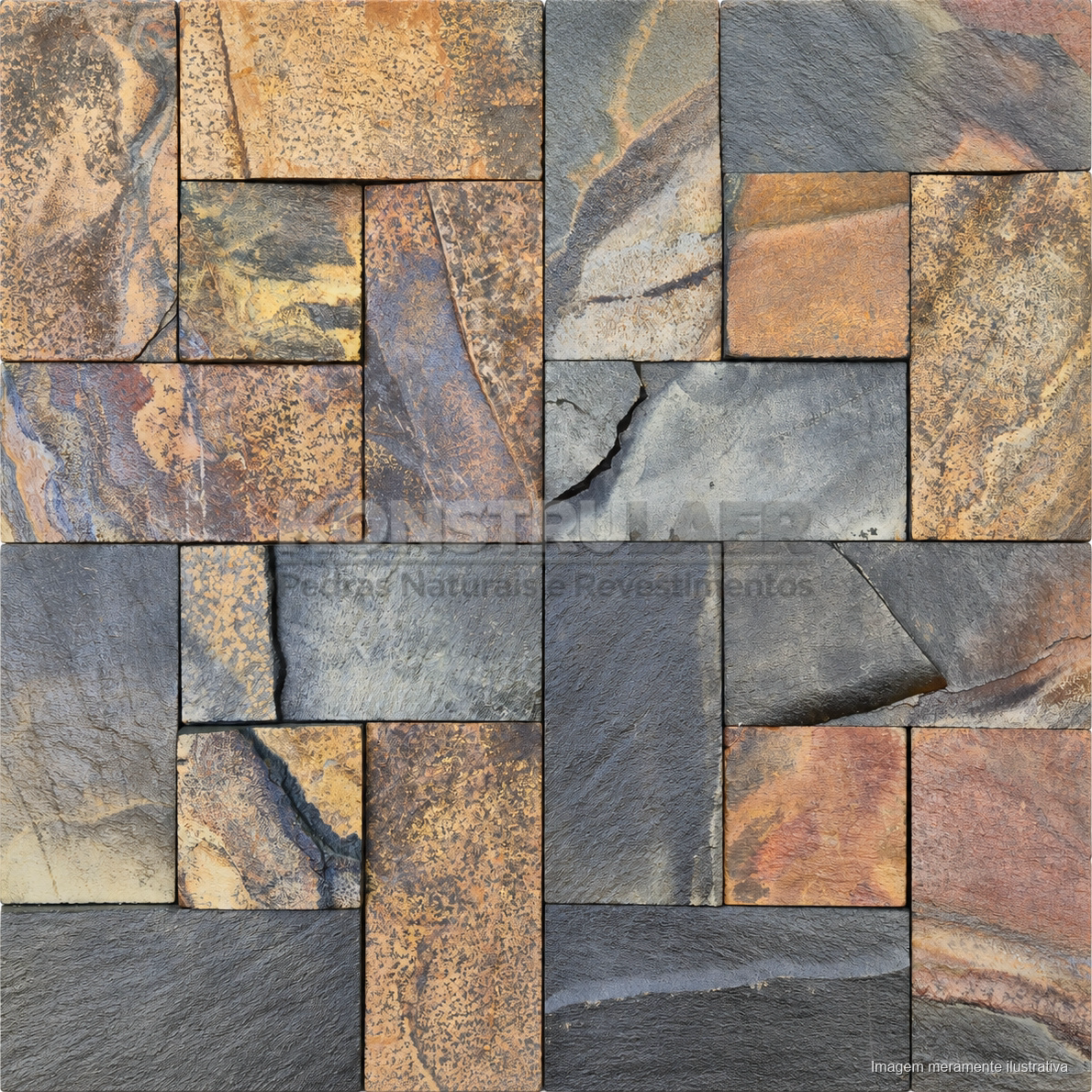 Pedra Ferro Mosaico Eye