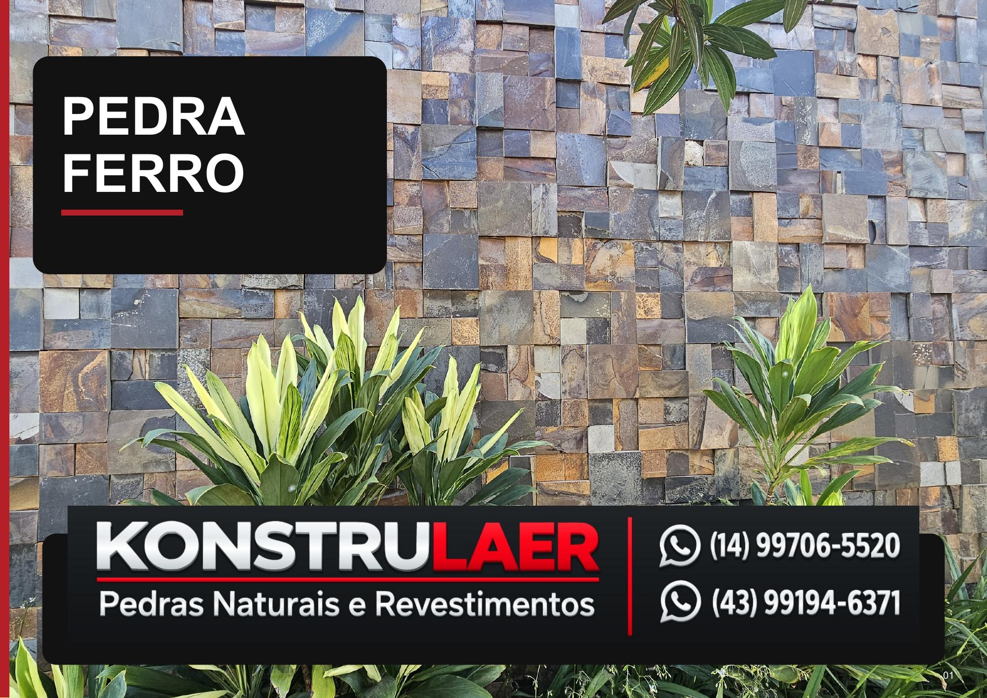 Pedra Ferro — Catálogo. PEDRA FERRO 01 